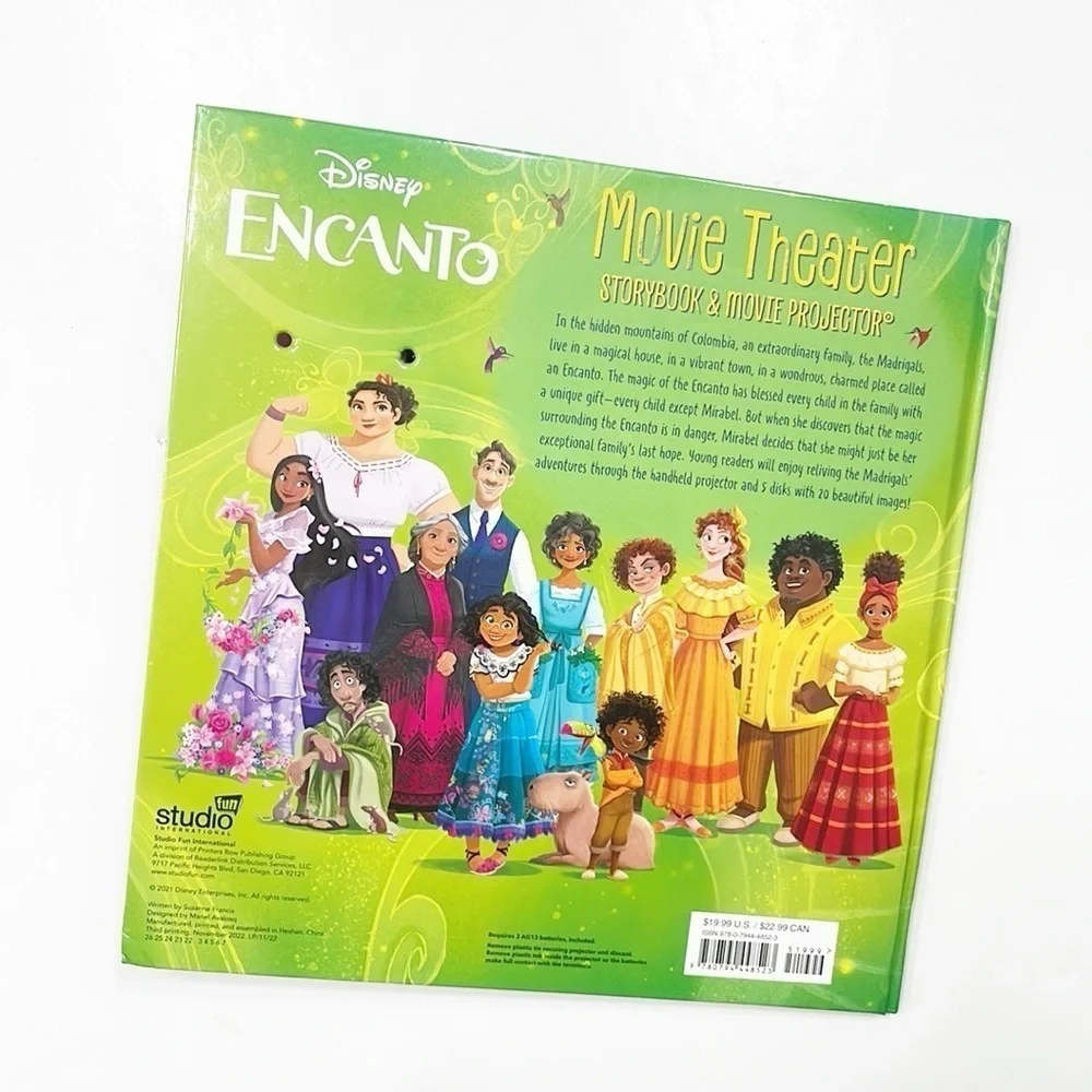 Disney Encanto Movie Theater Storybook & Movie Projector